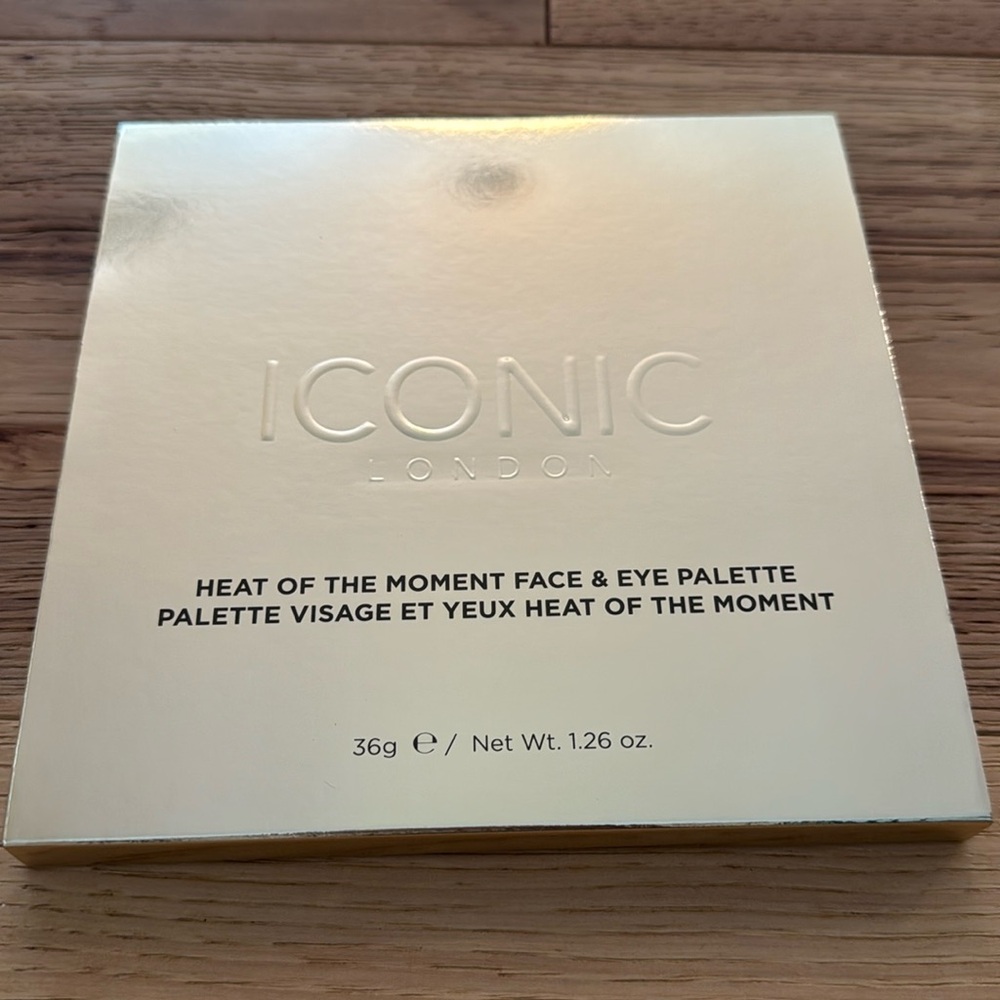 Iconic London heat of the moment face and eye palette